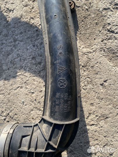 Патрубок наддува воздуха Таурег нф 3.0