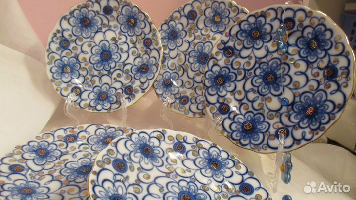 Десертная тарелка Вьюнок лфз