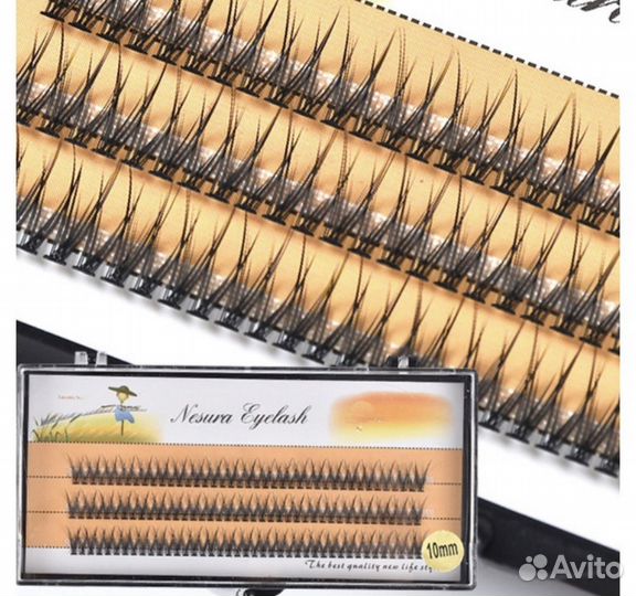 Ресницы пучки для макияжа 20d