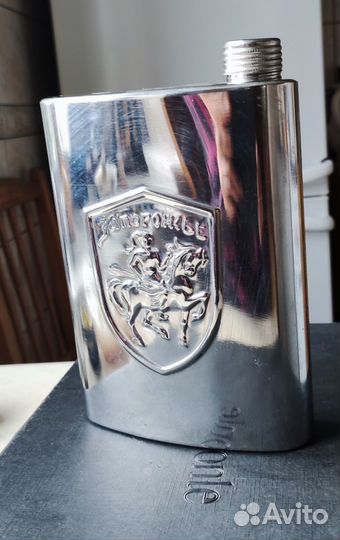 Фляжка СССР. Нержавейка. 0.75 мл