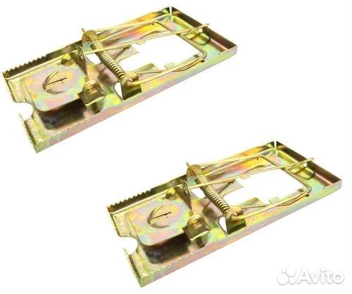 Крысоловка Комплект 2 шт, Крысоловка,металличес