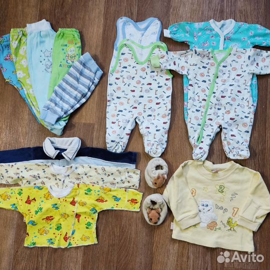 Детские вещи на мальчика 56 68