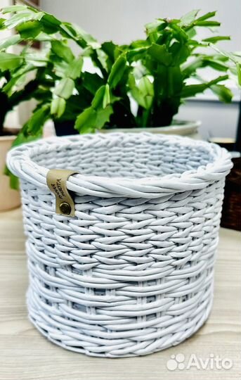 Плетеные изделия из бумажной лозы