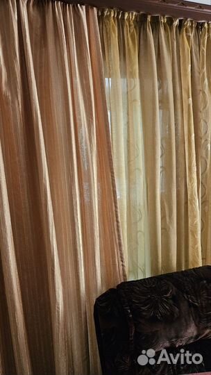 Шторы и тюль бу