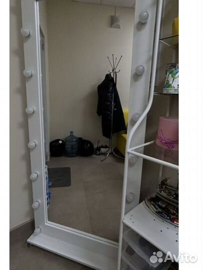 Зеркало с лампочками