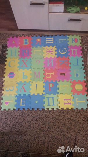 Детский коврик пазл