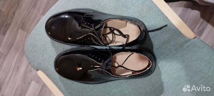 Туфли лакированные военные 42