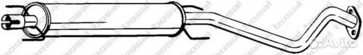 Резонатор opel Astra 1,6/1,8/2,0 98