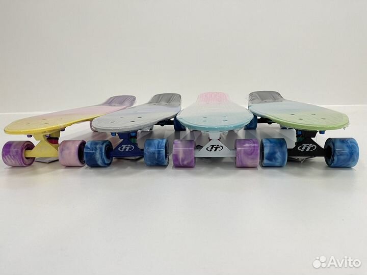 Пенниборд Tech Team Tricolor 27”