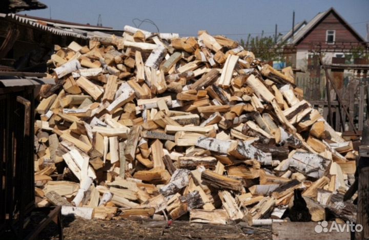 Сухие березовые дрова