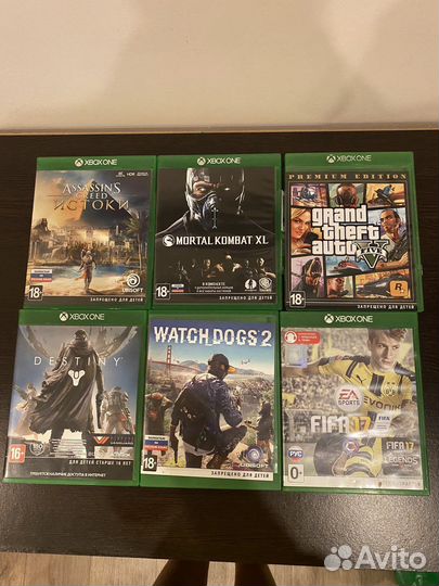 Xbox One s 1tb с играми