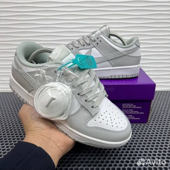 Кроссовки Nike sb dunk серые