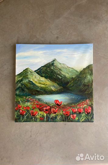 Картина маслом пейзаж
