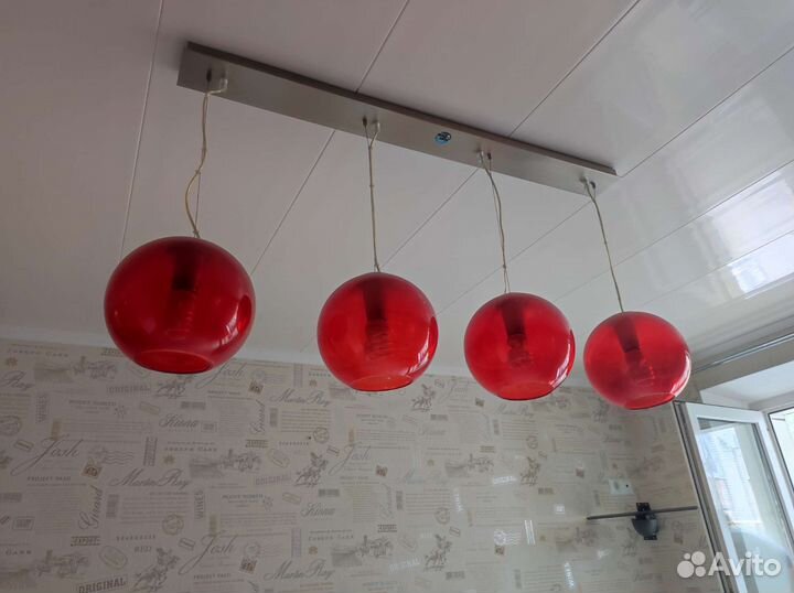 Люстра потолочная бу