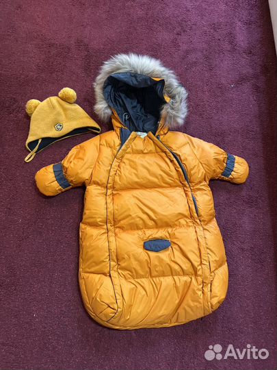 Зимний конверт на пуху