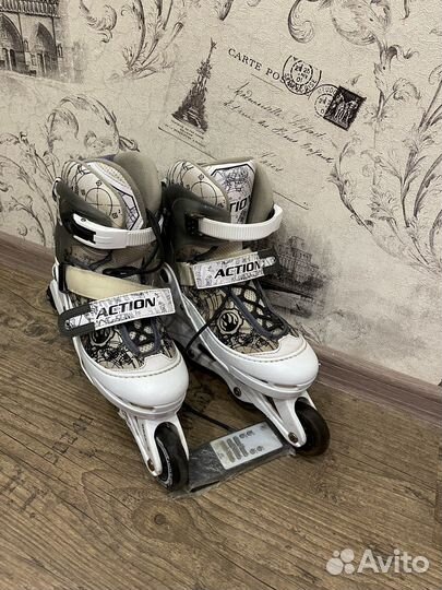 Роликовые коньки раздвижные 38-41