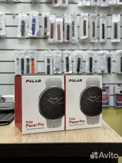 Polar Pacer Pro Snow White Часы Новые