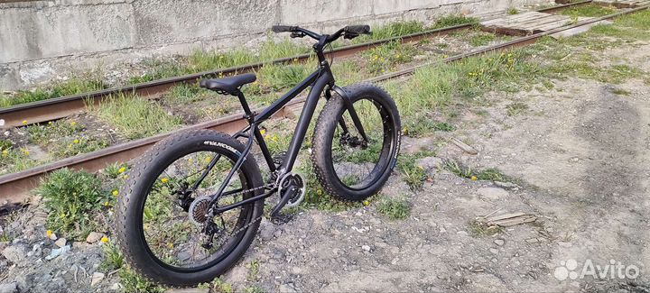 Фэтбайк алюминиевый чёрный