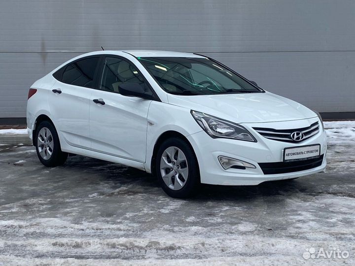 Hyundai Solaris 1.4 МТ, 2015, 99 508 км