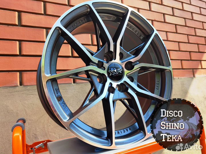 Диски новые XXR Racing R15 4*100 /Gun Metal