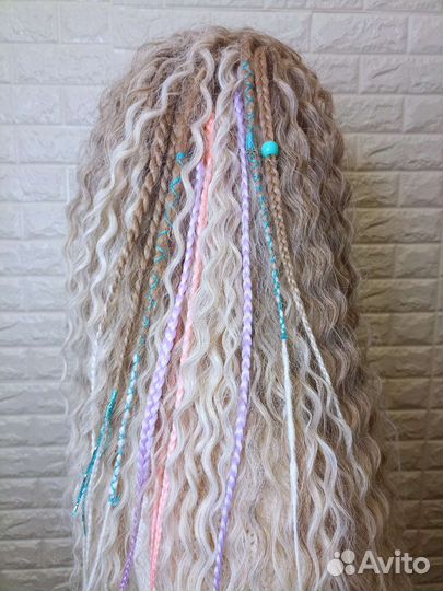 Афрокосы Брейды Дреды