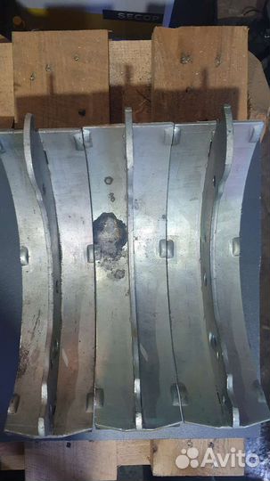 Колодки тормозные задние газ 3302-3502105