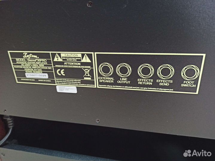 Комбоусилитель для акустической гитары Kustom