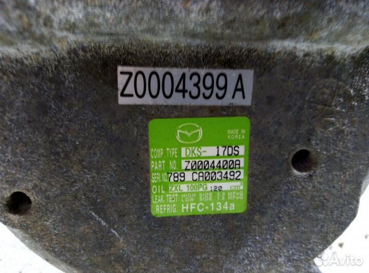 Компрессор системы кондиционирования Mazda Mazda6