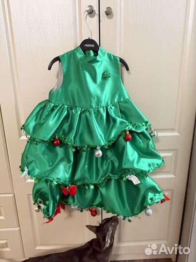 Платье елки на новый год