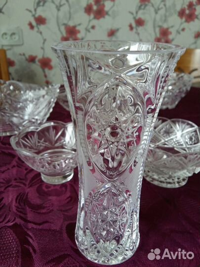 Хрустальные вазы СССР
