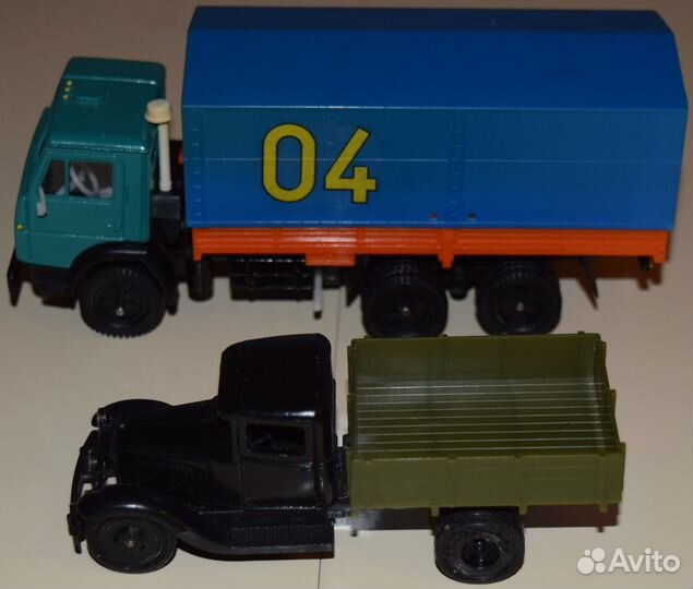 Масштабные модели Камаз и газ масштаб 1/43