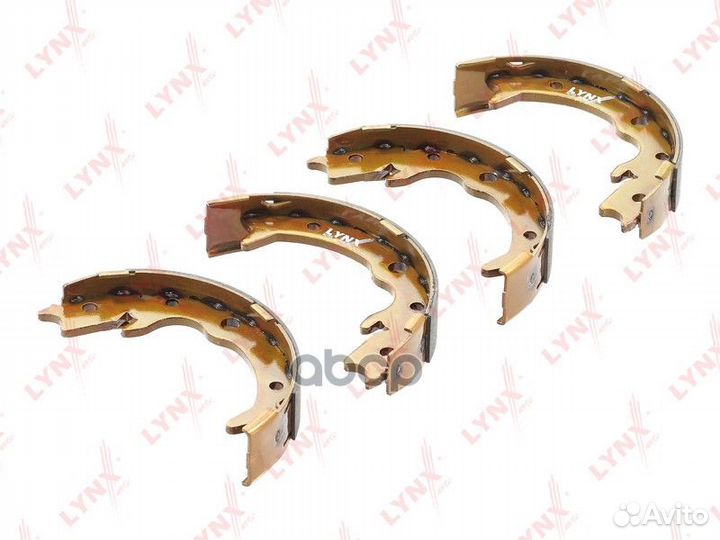 Колодки тормозные стояночного тормоза зад B
