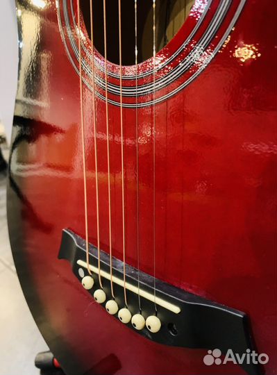 Гитара акустическая + Чехол