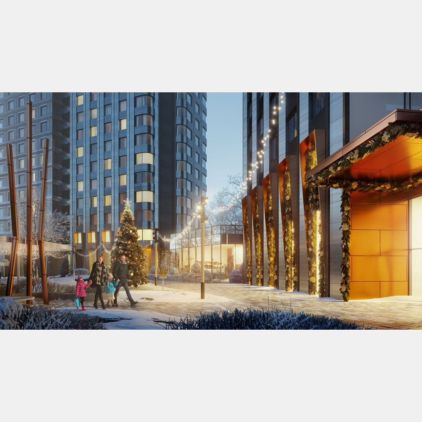 3-к. квартира, 92,4 м², 12/12 эт.