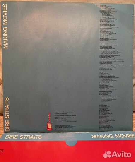 Винил Dire Straits Making Movies lp UK 1980