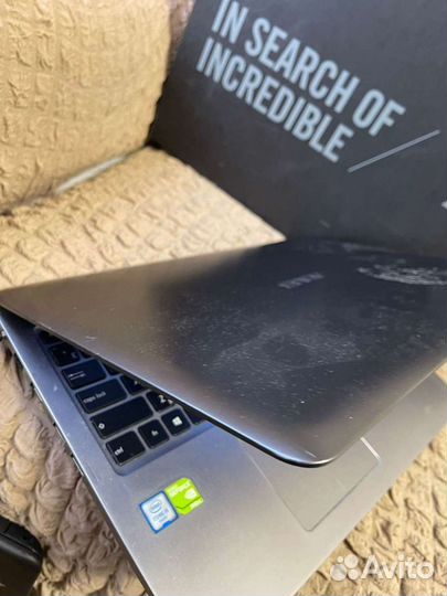 Asus K501, full HD, 512gb SSD, металл, в коробке