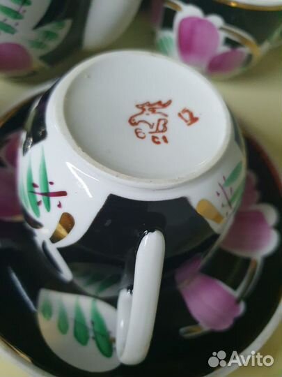 Чайный сервиз вербилки СССР