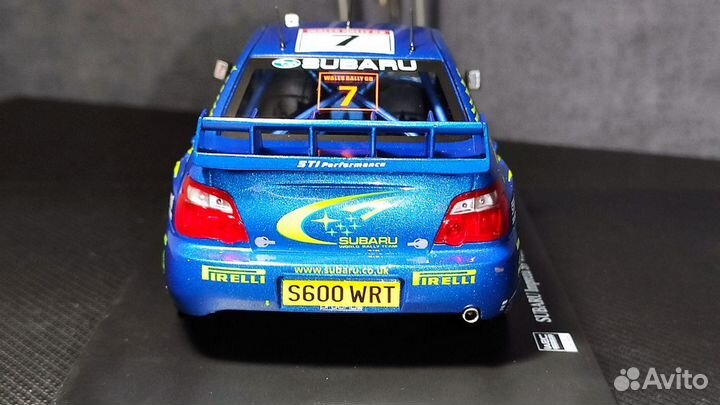 Масштабная модель 1/24 subaru Impreza S9 WRC