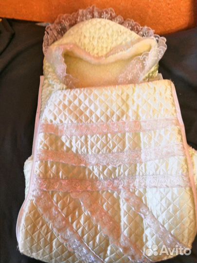 Конверт на выписку на овчине