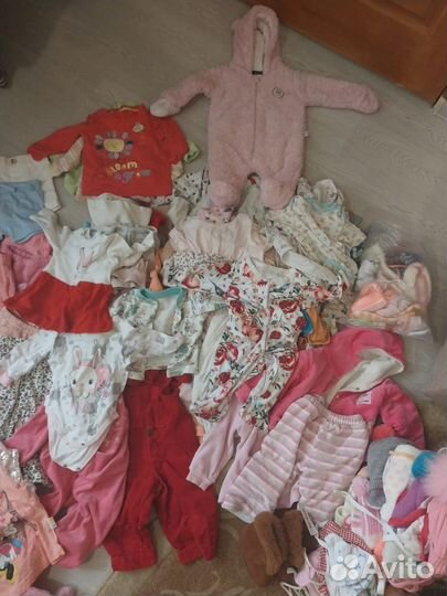 Детские вещи пакетом на девочку