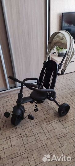 Трехколесный велосипед-коляска happy baby