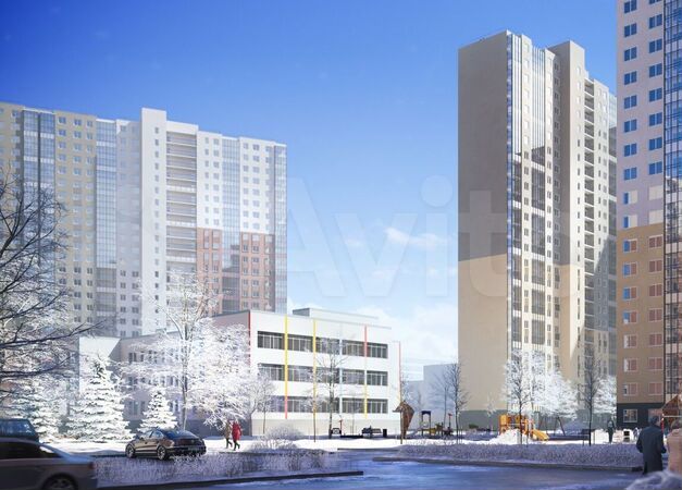 1-к. квартира, 30,2 м², 22/25 эт.