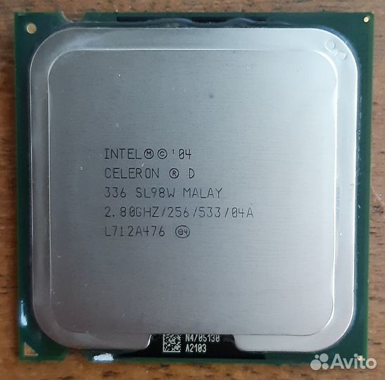 Процессор Intel Celeron D 336 2.80 GHz