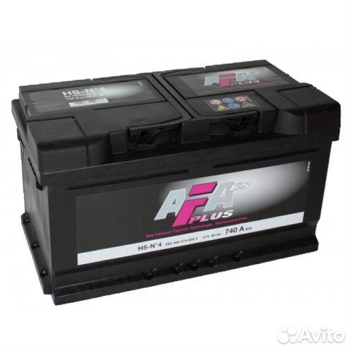 Аккумулятор AFA (афа) Plus 80R