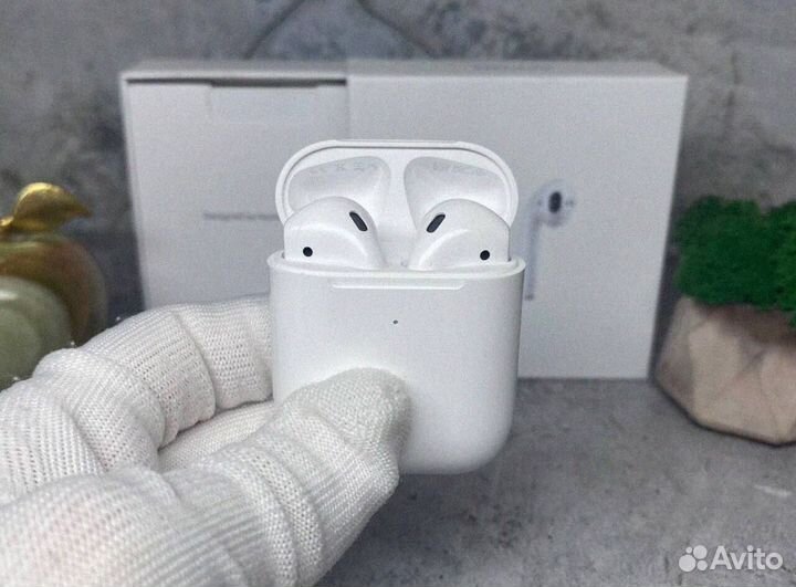 Наушники airpods 2 (Premium)