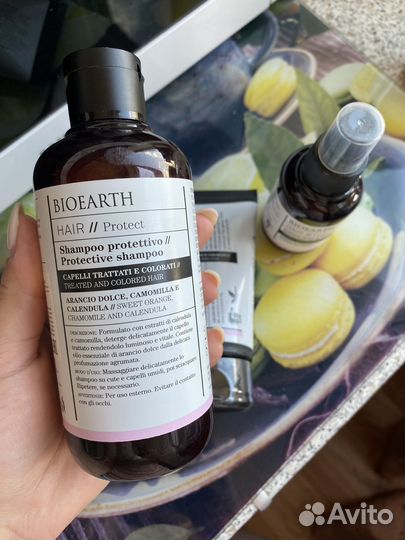Косметика для волос Bioearth шампунь бальзам спрей