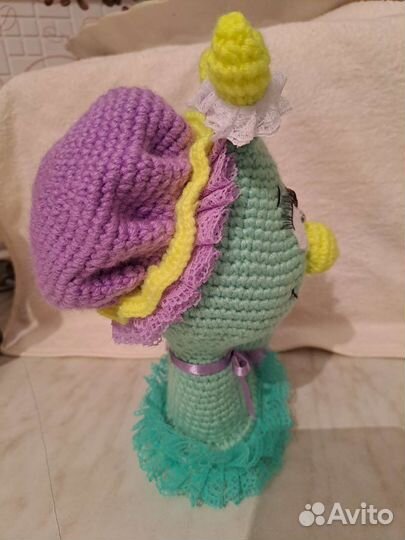 Вязаная улиточка