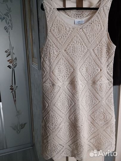 Платье вязаное женское 48