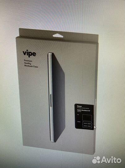 Кейс, чехол для apple macbook 15 vipe
