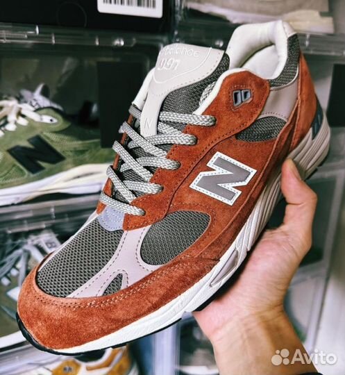 Кроссовки New Balance 991 Оригинал made in England